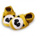 Lederfinkli - Panda gelb - Gr. 23-24