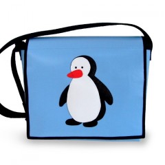 Znünitäschli - Pinguin blau